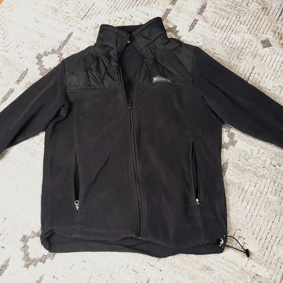 Columbia Other - Columbia Men's Black Fleece Full Zip Jacket size M